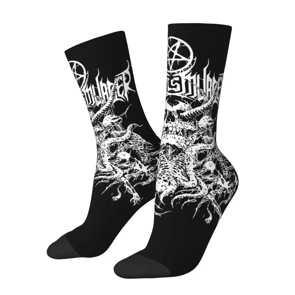 Autumn Winter Casual Men's Women's Deathcore Thy Art Is Murder Rock Band Idol Socks Breathable Basketball Socks