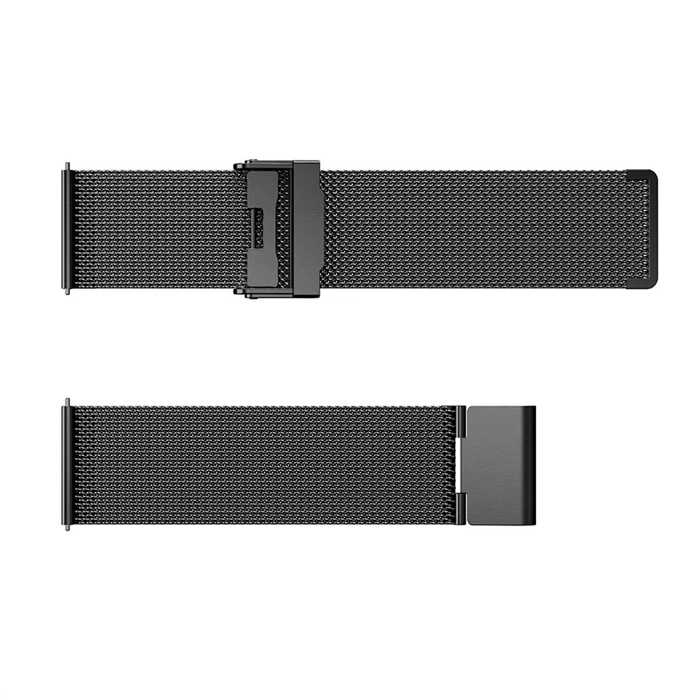 Milanese Loop Band For Fitbit Versa /Versa Lite/Versa 2 Replacement Metal Strap with Buckle Bracelet SmartWatch Accessories