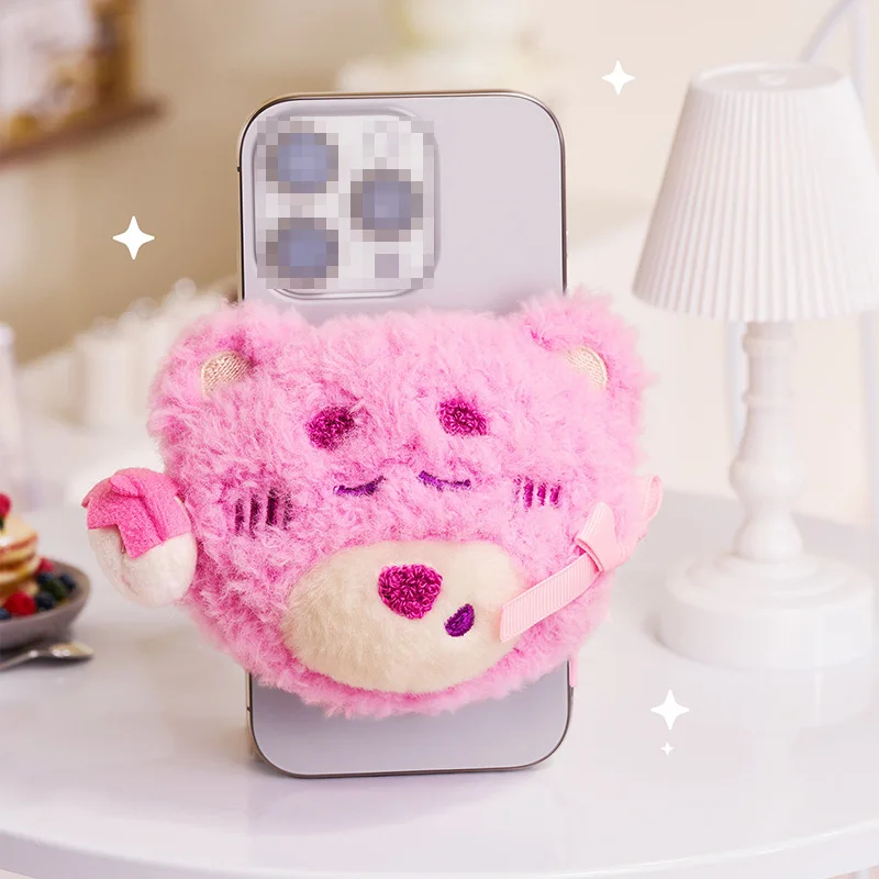 本物のディズニー公式ロッツォ ピンク スイート メモリーズ シリーズ ぬいぐるみ キーホルダー 電話バッククリップ コイン財布 ギフトオプション ギフト