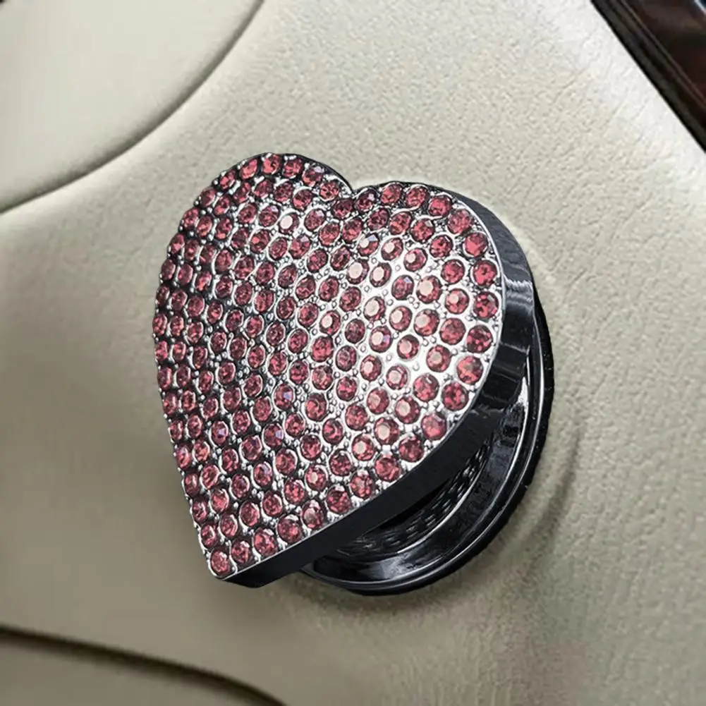 Push Start Button Cover Car Engine Start Stop Button Cover Protector Sparkling Universal Easy Installation Switch Cover Automoti