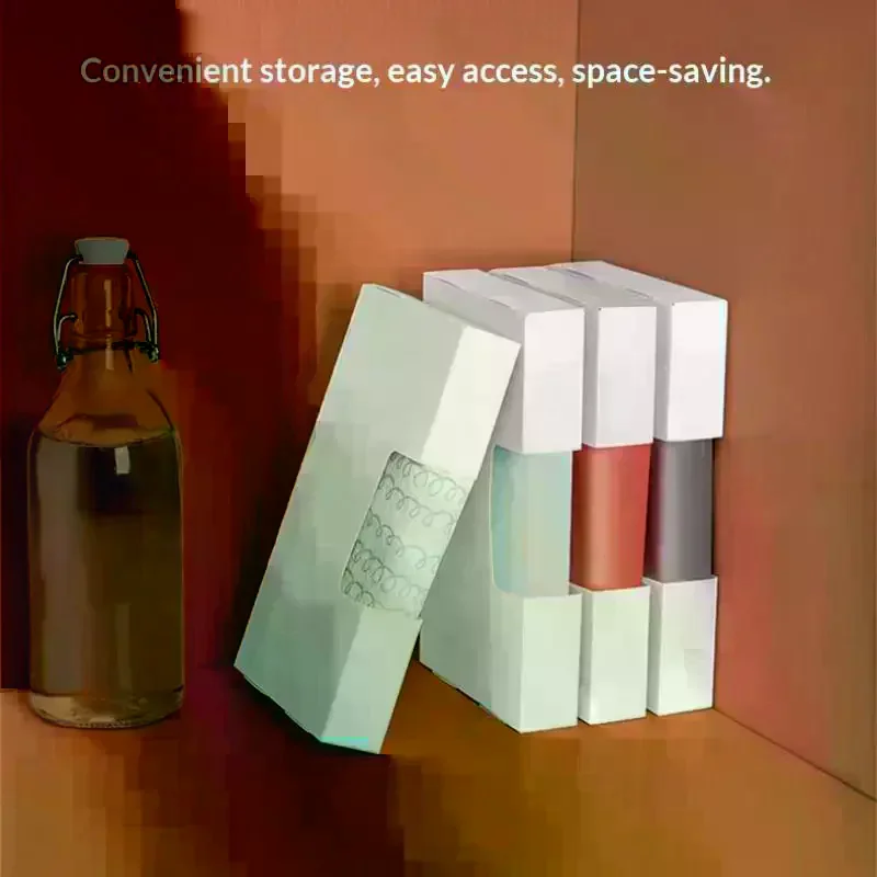 Kitchen Fresh-Keeping Bag Garbage Bag Storage Box Folding Storage Box Big/Small Disposable Gloves Plastic Bag Sorting Box