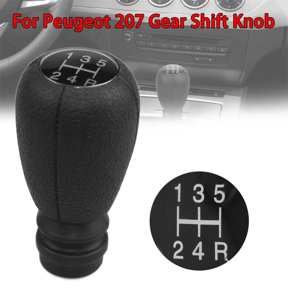 5 Speed Car Gear Shift Lever Knob Lever Head for Peugeot 207 Citroen Saxo Xsara Xantia C2 C3 C4