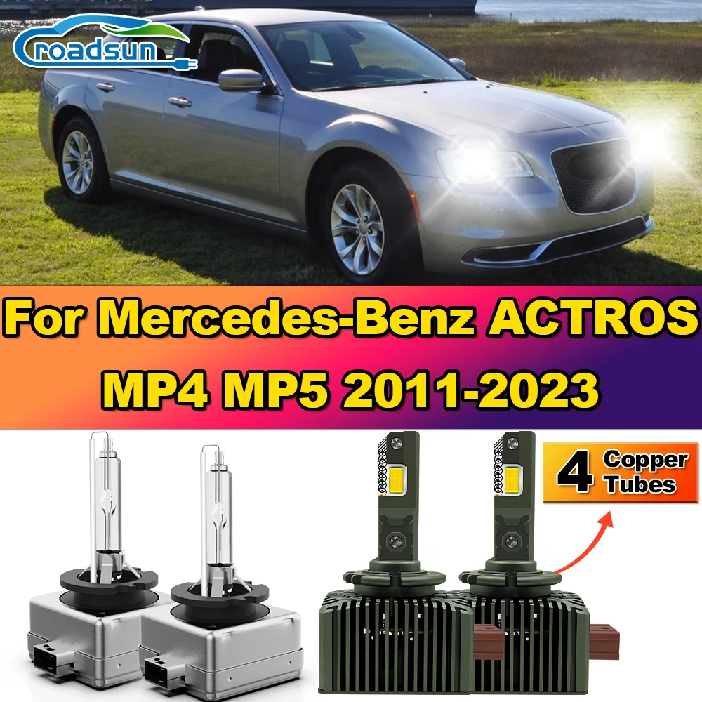 

Светодиодные фары Canbus, 120 Вт, автомобильные ксеноновые лампы HID, 12 В, Plug&Play для Mercedes-Benz ACTROS MP4 MP5 2011-2019 2020 2021 2022 2023