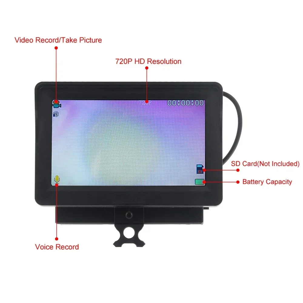 3MP HD Video Recording Night-vision Device Gleam And 1080P HD Infrared Telescope Night-vision Instrument A Flashlight Device
