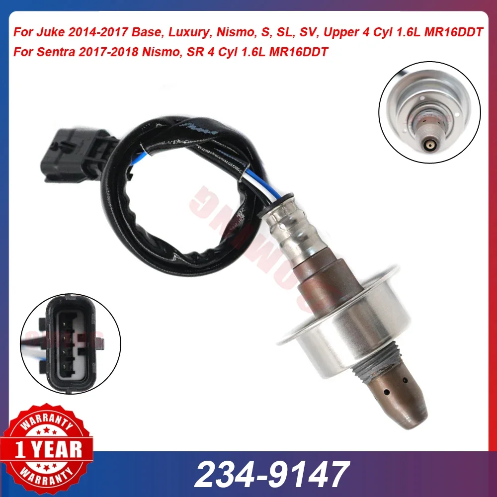 234-9147 Auto Upstream Sauerstoff Sensor 22693-BV80A Für Juke Basis Luxus Nismo S SL SV Oberen Sentra Nismo SR