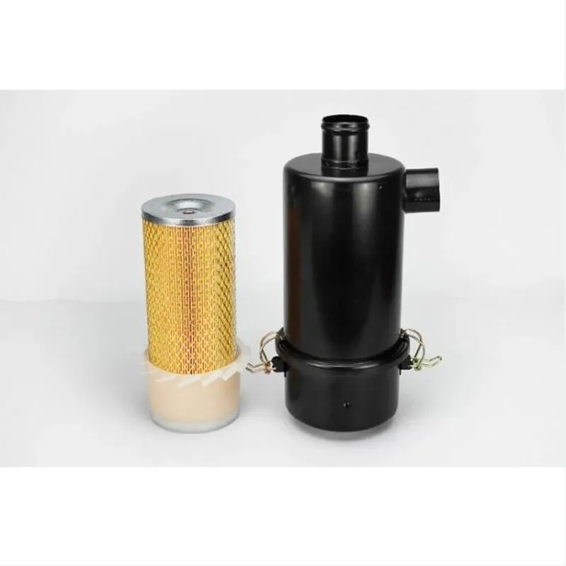 مجموعة واحدة من عنصر فلتر الهواء للرافعة الشوكية غلاف فلتر الهواء لـ Heli 2-3 طن # نموذج قذيفة الحديد K1025