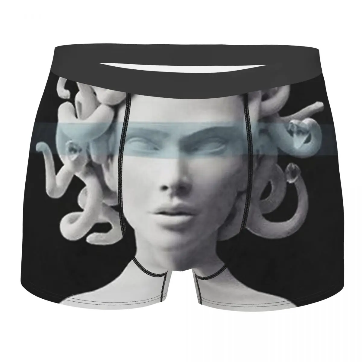 

Vintage Medusa Underpants Breathbale Panties Male Underwear Print Shorts Boxer Briefs