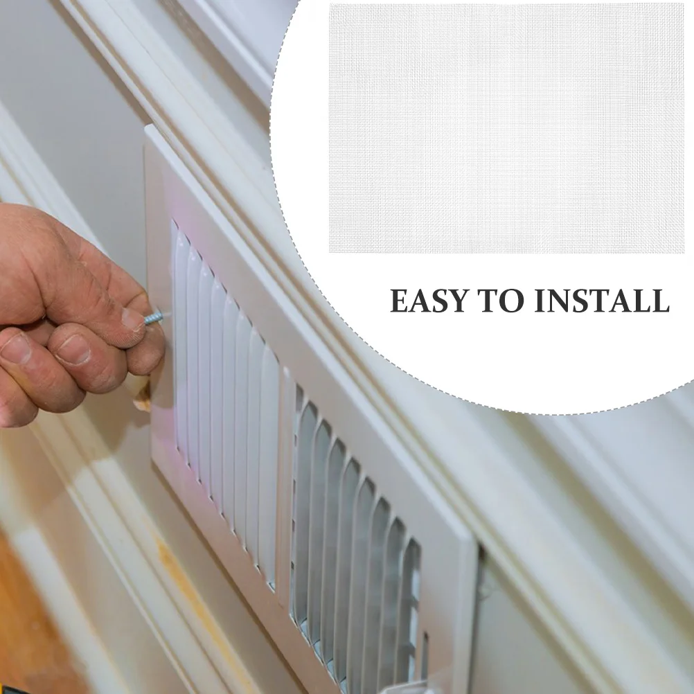 304 Stainless Steel Wire Mesh Screen Vent Fine Mesh Screen Material for Home Garden Outdoor Airflow Barrier Debris Prevention