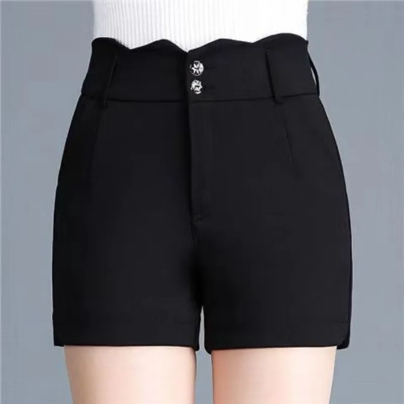 

Short Pants Woman Boxer Black High Waist Shorts for Women Y2k Vintage Stretchy Wholesale Outdoor Designer Comfy Summer Aesthetic