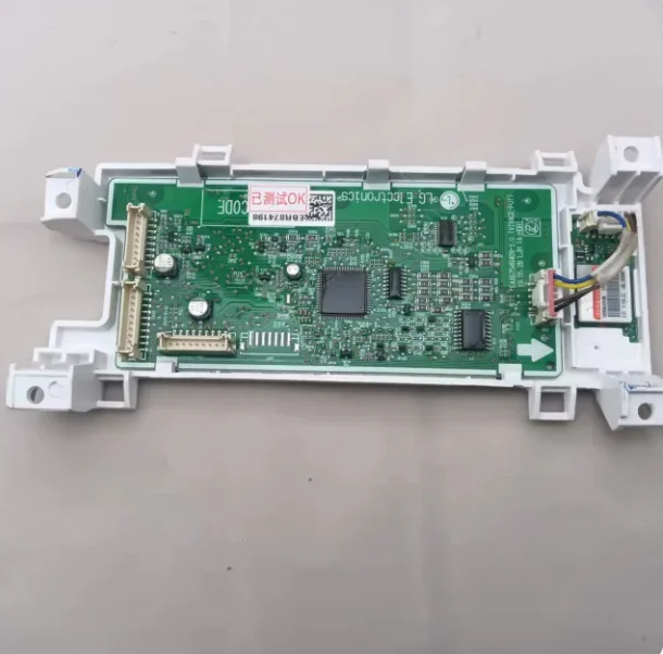 Washing Machine Display Board EBR874198 with Knob Board Control, Panel for Washer Repair Replacement Maintenance Use