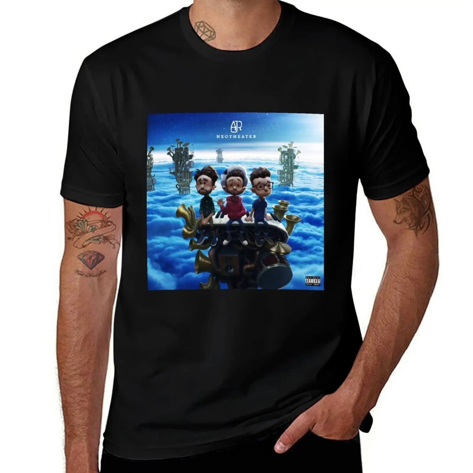 

AJR TOUR 2019 MADANG T-Shirt plus size clothes summer 2025 Funny t-shirts graphic t shirt vintage t shirts for men cotton
