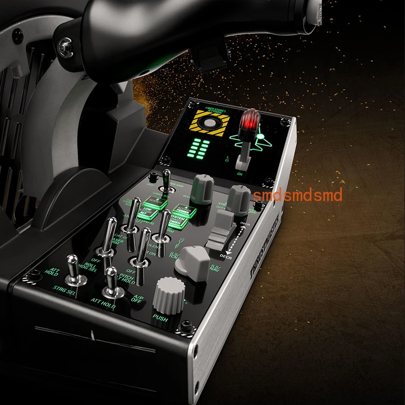 Control panel, flight emulator Multi-function control Adjustable backlight panel