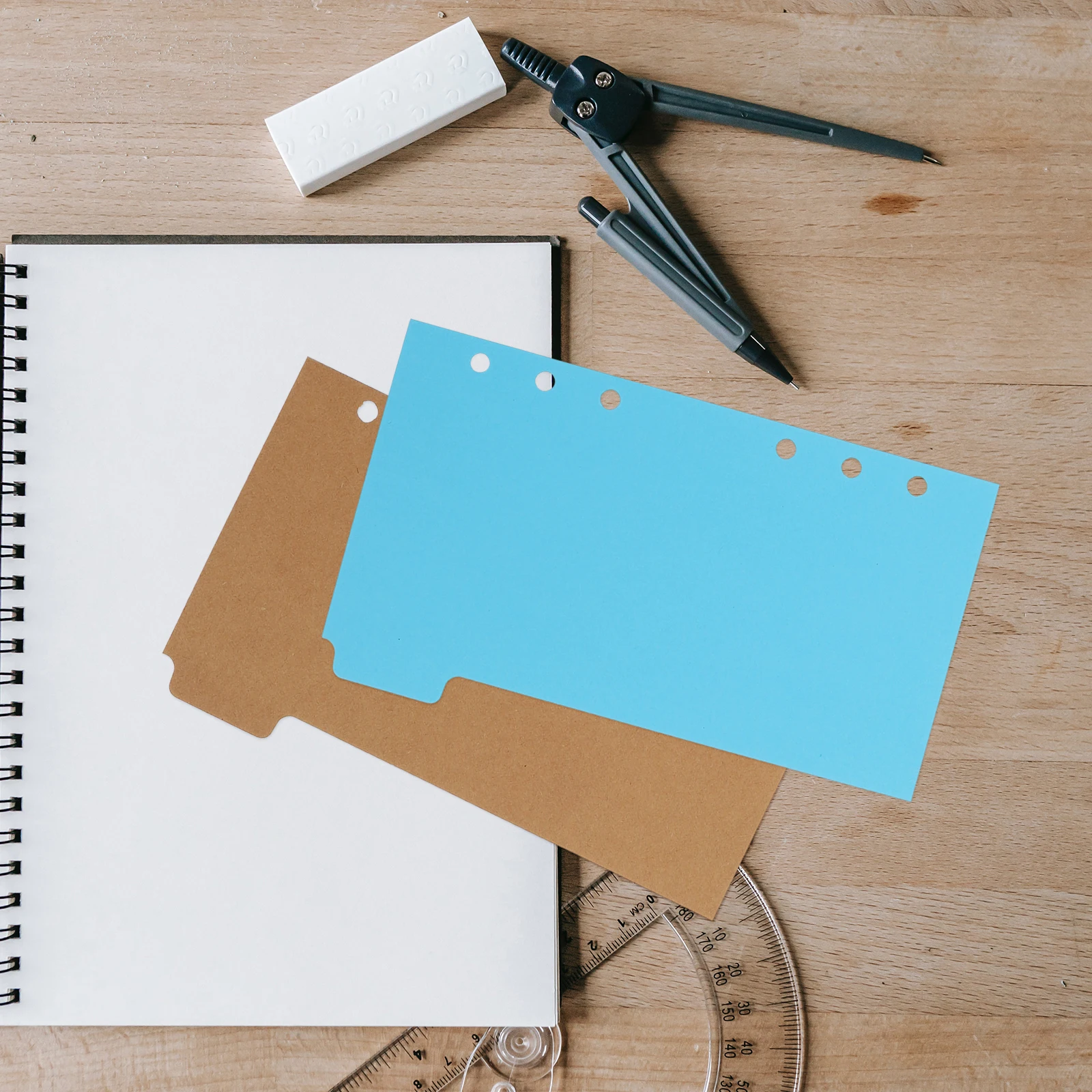 

20Pcs Paper Binder Dividers Colorful Index Tabs Study Accessory Quick Reference Tab Dividers Professional Binder Tabs