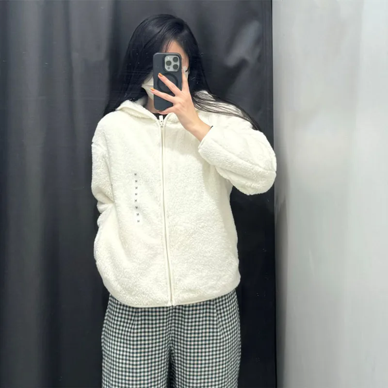 

Casual Long Velvet Fce Zipper Hooded Jaet Women's Autumn Winter New Sle 477056 ort Outerwear Ladies Premium