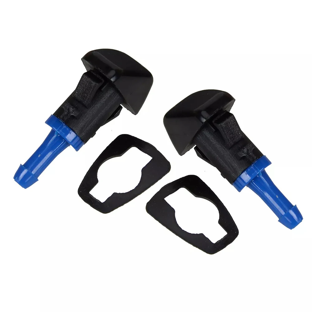 2Pcs Car Windshield Wiper Washer Hood Jet Sprayer Nozzle 5303834AB For Jeep For Patriot 2008-2016 Efficient Cleaning Accessories