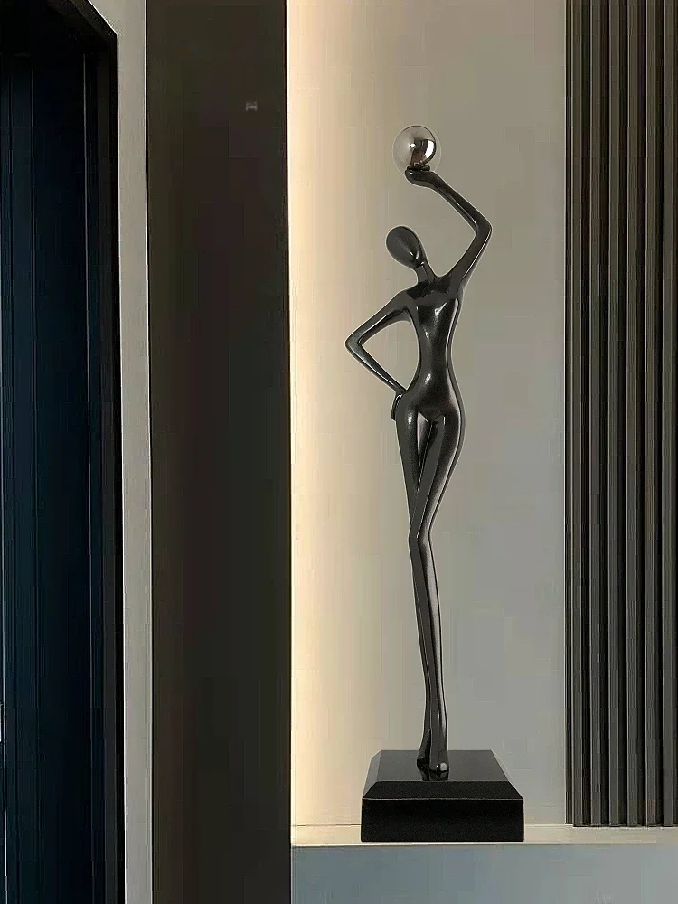 

Простая Современная Абстрактная Художественная Скульптура, украшение для крыльца, винного шкафа, итальянское минималистичное украшение, мягкое украшение, а