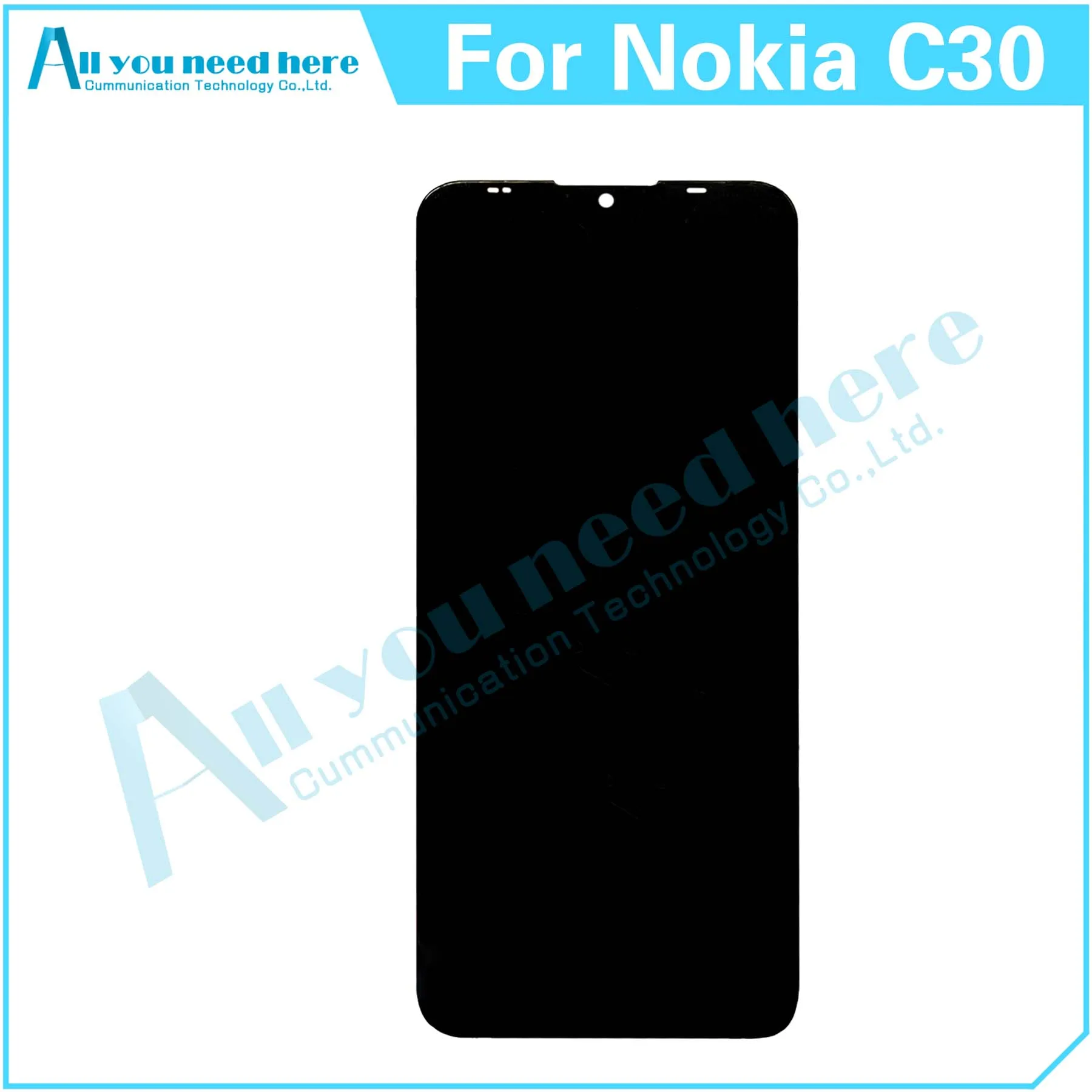 100% Test For Nokia C30 TA-1357 TA-1377 TA-1369 TA-1360 TA-1359 LCD Display Touch Screen Digitizer Assembly Repair Replacement