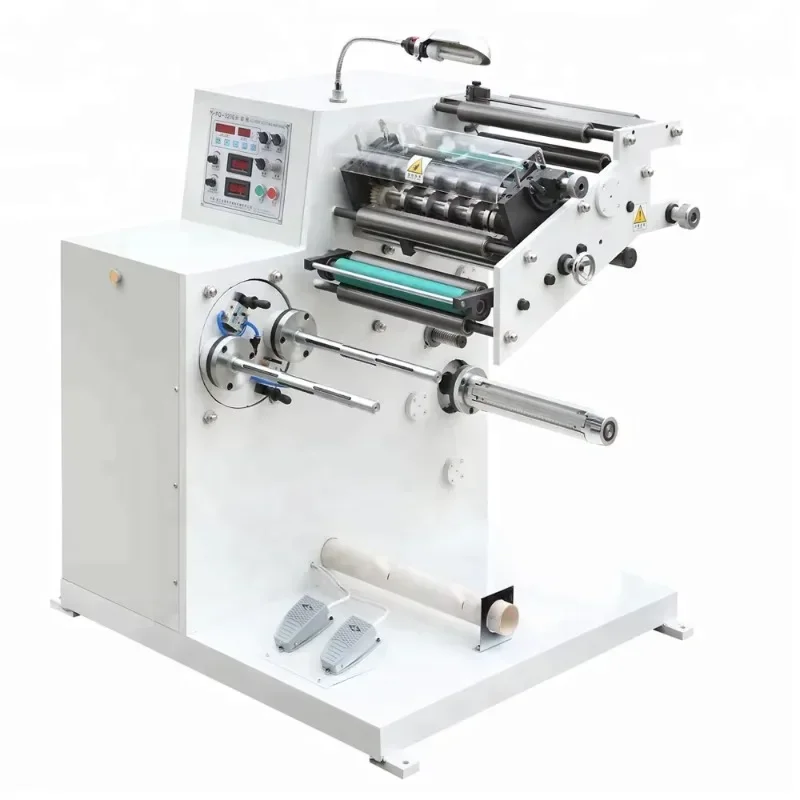 Full-featured label slitter paper slitter rewinder