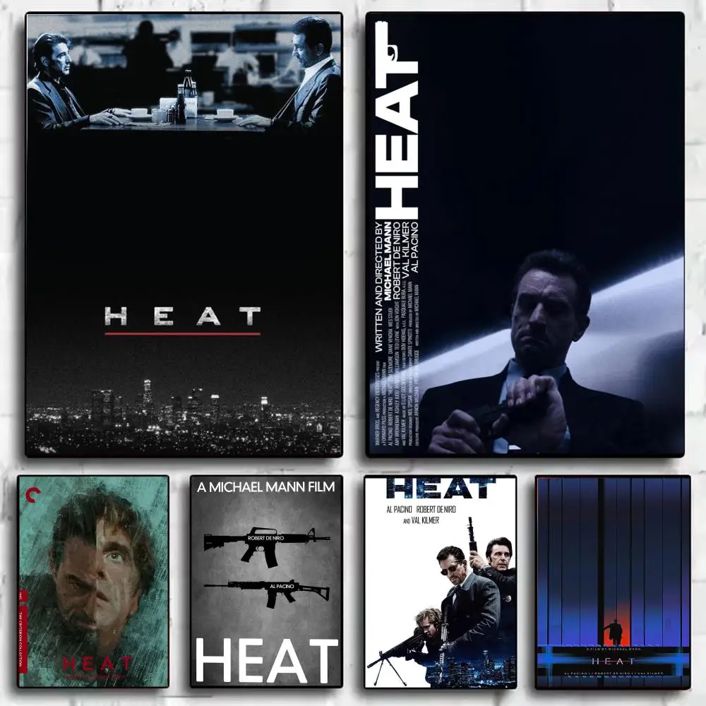 Movie H-Heat Poster Modern  Wall Art Aesthetic Minimalist Bedroom Decor Cafe Home Gift