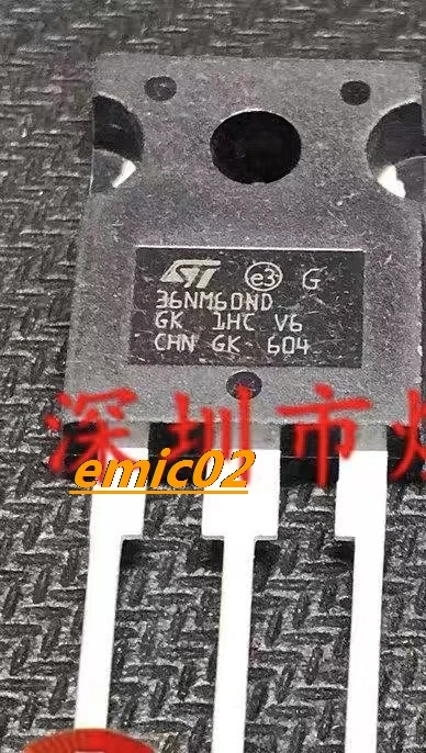 

5pieces Original stock 36NM60ND STW36NM60ND TO-247 MOS 29A600V