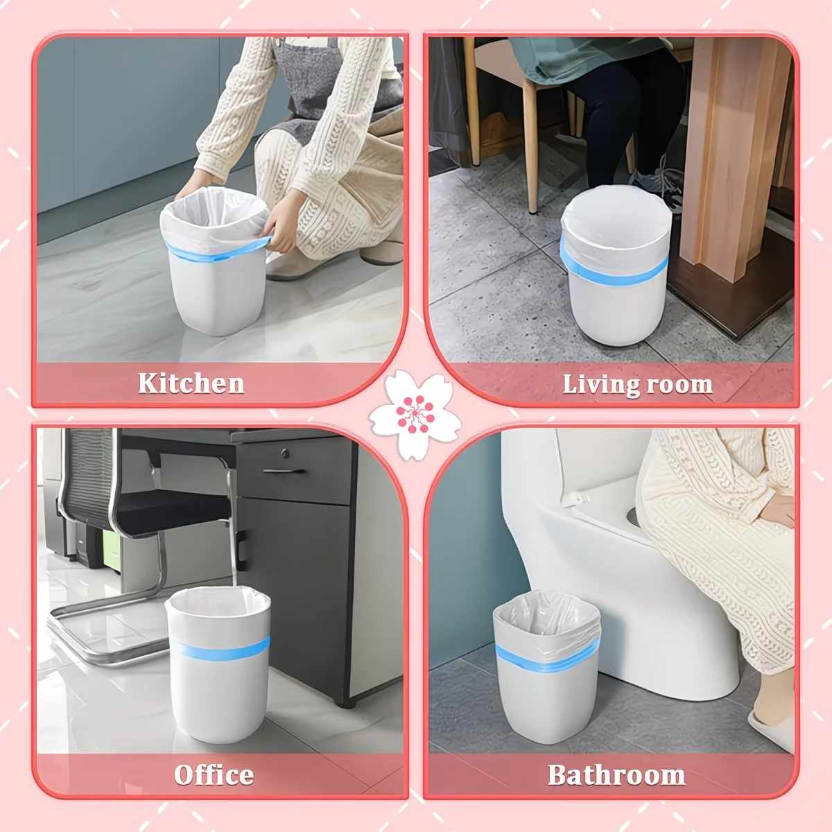 Portable Thickened Garbage Bag - Home Cooking Restaurant ulasan dan harga