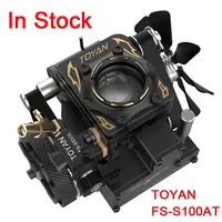 TOYAN Four-stroke Engine Model FS-S100AT Visible Internal Combustion Engine High-performance Exquisite Metal Model Toy Series