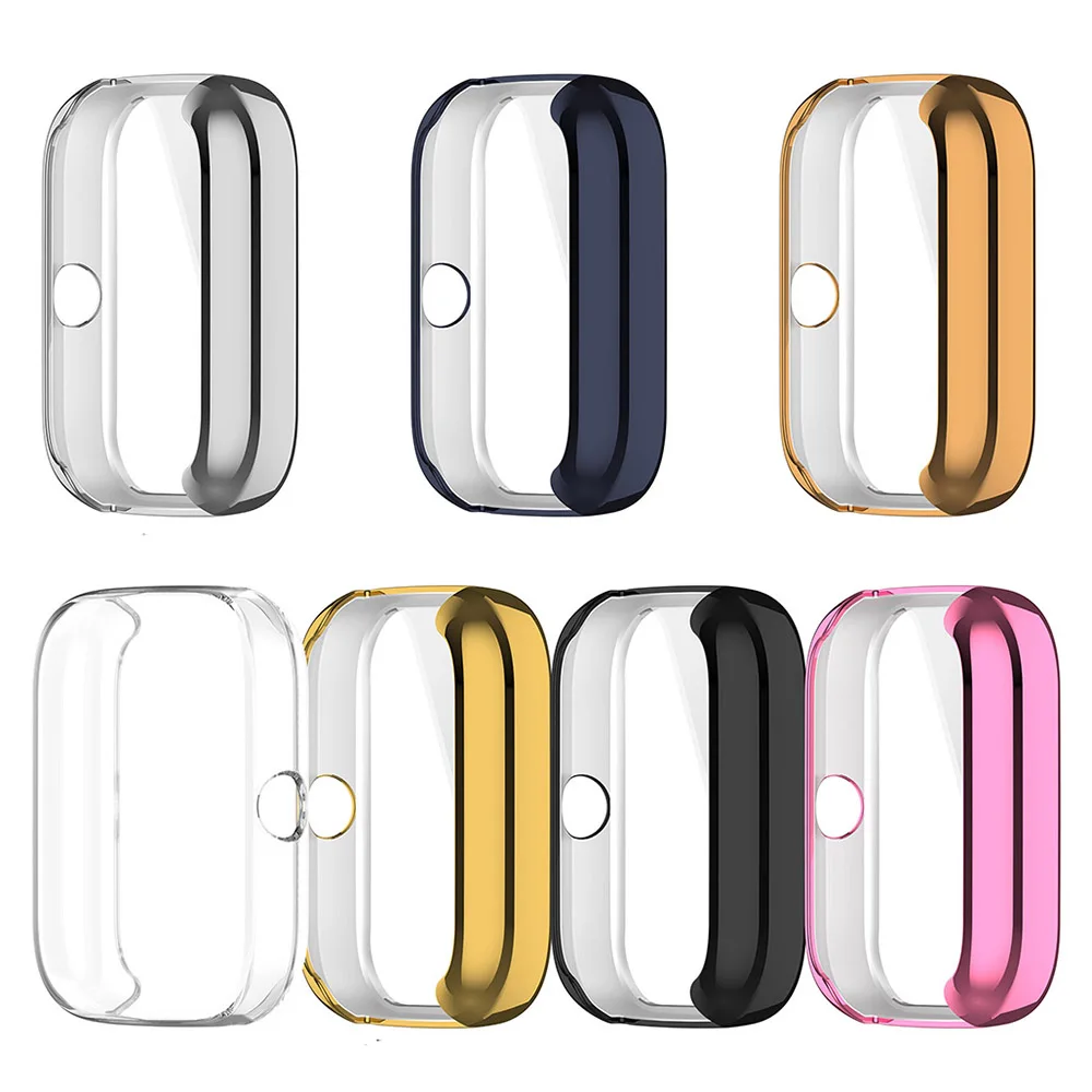 Soft TPU Protective Case for Huami Amazfit Bip 3 Bip3 Pro Full Screen Protector Shell Cover