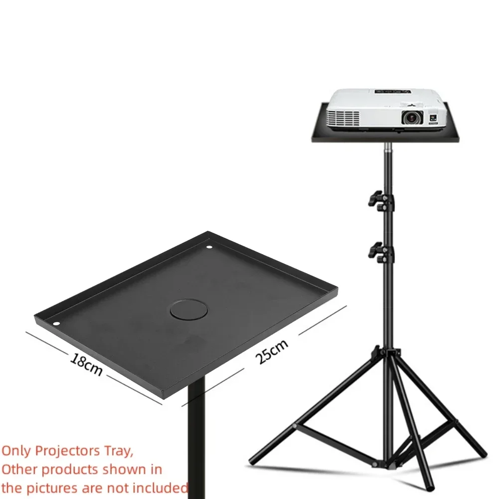 

Совершенно новый лоток для проекторов, штатив, подставка для звуковой карты, лоток для проекторов, держатель платформы, винтовой адаптер 1/4 дюйма, детали 25x18 см (только лоток)