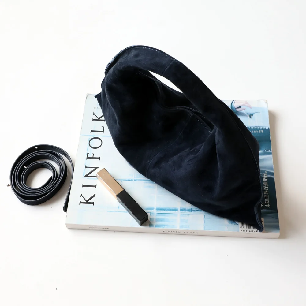 Sheep Fleece Handbag for Autumn Winter 2025 Commuter Anti-Scratch Leather Single/Crossbody Small Bag