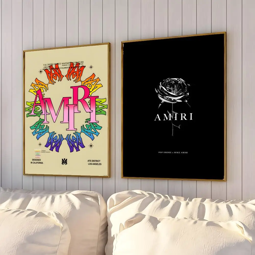 ملصق أميري الشهير عالي الدقة مقاوم للماء ذاتي اللصق - ديكور متعدد الاستخدامات لأي مساحة |   فكرة هدية مثالية