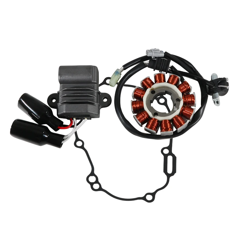 

Regulator Magneto Stator Coil Gasket Kit for Yamaha YZ250F / YZ250FX / YZ250F 50TH /YZ250F Monster OEM:BR9-81410-00 B7B-15451-00