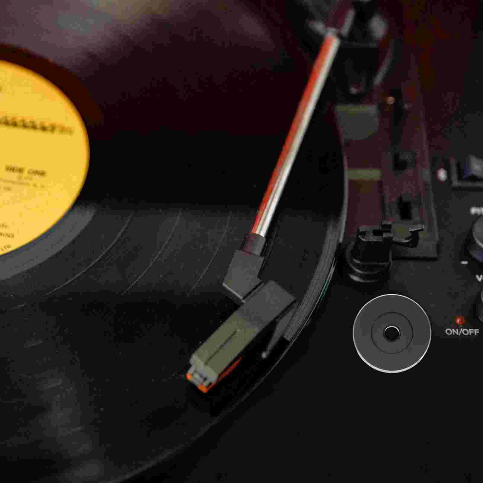 Adapter for Turntable Converter Dome Golden Aluminum 7 Inch Vinyl