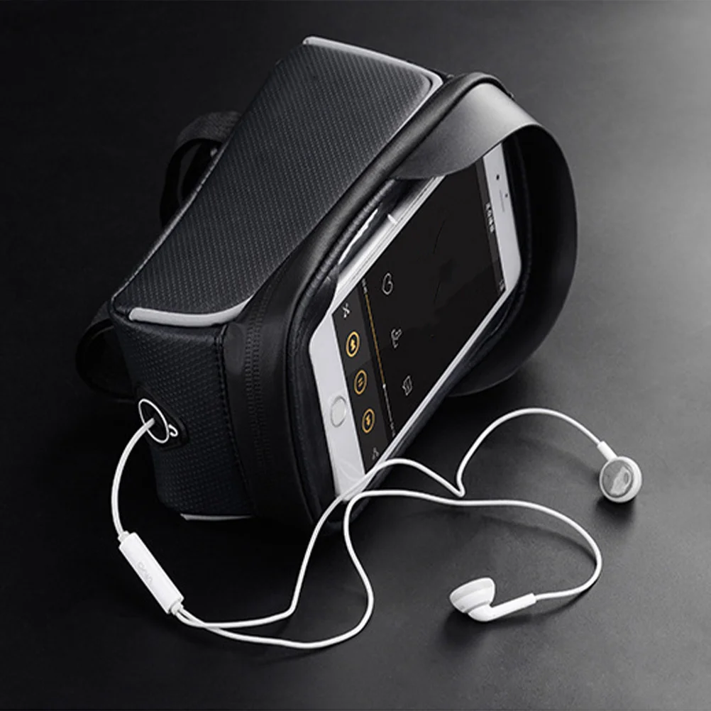 

1Pcs Waterproof Bike Bag with Transparent Cover Front Handlebar Phone Holder for GPS Cycling Storage Pouch Bike Bag