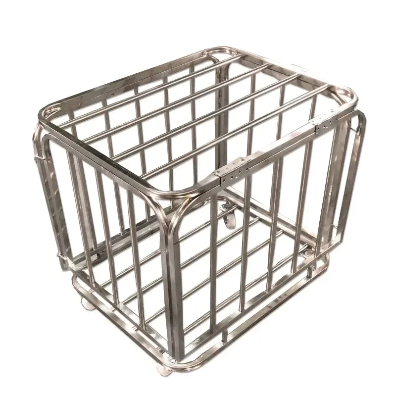 Stainless steel ball cart, kindergarten basketball storage basket, football storage frame, basketball basket, basketball cart