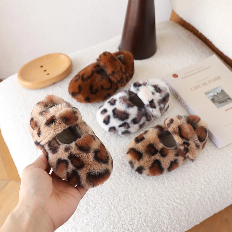 2025 شتاء جديد الأطفال حذاء كاجوال أحذية قطنية للفتيات موضة الكورية نمط لينة وحيد عدم الانزلاق تنوعا الأميرة الأحذية