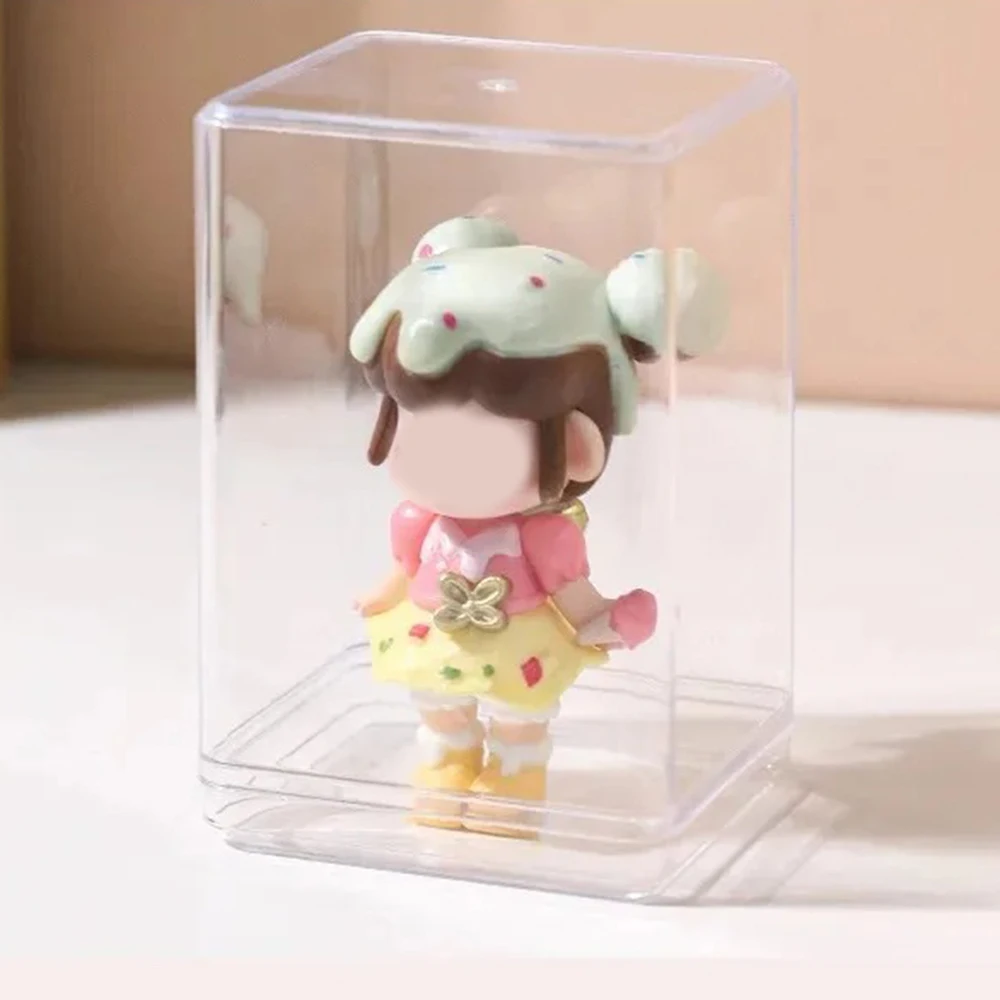 

Blind Box Storage Boxes Figure Doll Showcase Storage Box Transparent Dust Proof Waterproof Toys Collectible Organizer Boxes