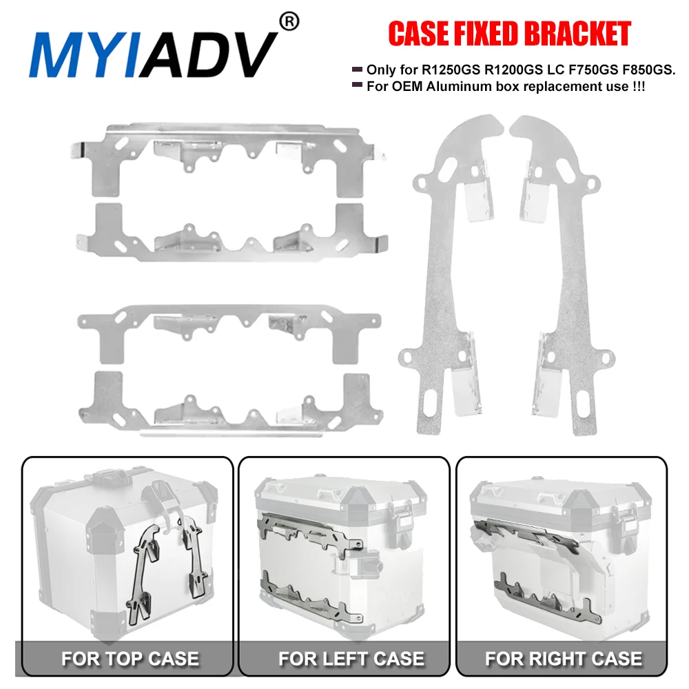 

Motorcycle Top Case Pannier Saddlebag Bracket Mounting Kit For BMW R1200GS R1250GS LC Adventure GS R1250 R1200 F750GS F850GS ADV