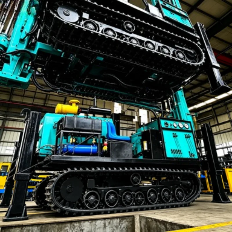 500m Full Hydraulic Geotechnical Exploration Drilling Rig Portable Crawler Diamond Core Drill Rig for Rock Sampling