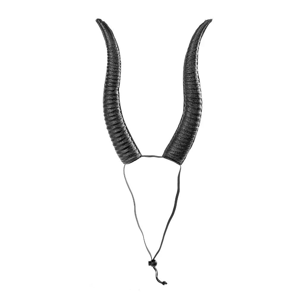 

Adjustable Decorative Halloween Carnival Party Long Ear Foam Horn Headwear Role Costume Christmas Halloween