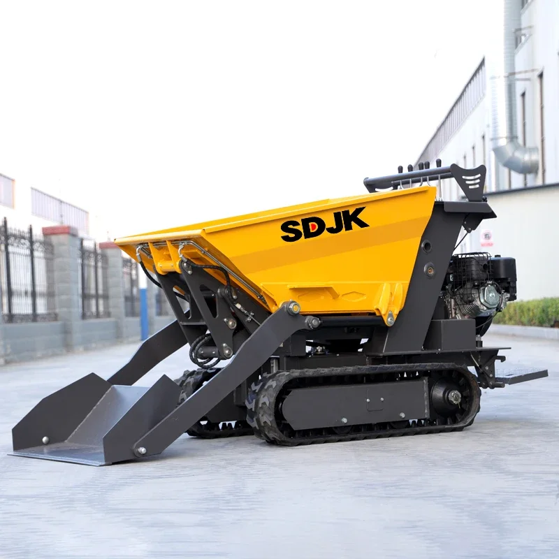 Factory Price Mini Track Dumper Can Be Raised and Lowered Hydraulic Mini Dump Truck Wholesale Customize Mini Dumper 500 Kg