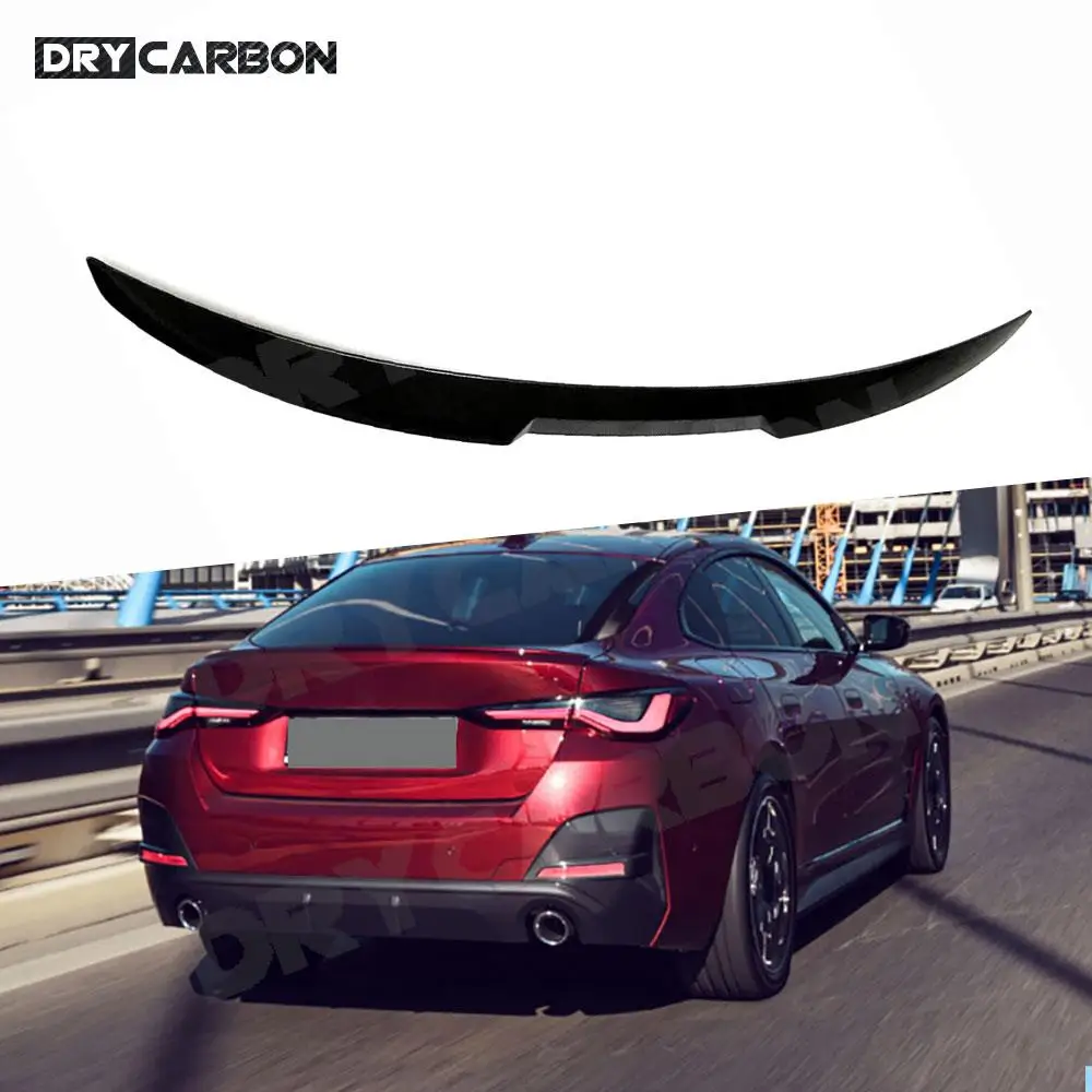 

Rear Boot Spoiler Trunk Wing for BMW 4 Series G26 425i 430i M Sport Sedan 2021 + ABS Car Rear Spoiler Bodykits Accessories