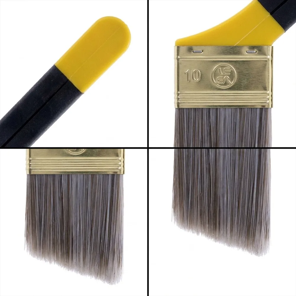 Magnetic Edge Trimming Brush with 2-in-1 Dual Tip Design for Precision Coloring and Broad Coverage Painting Tasks