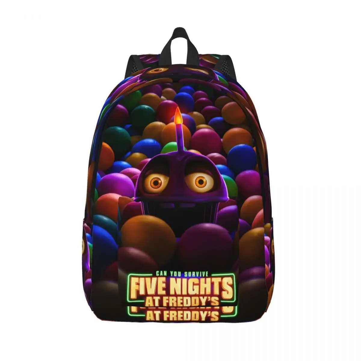 

FNAFS Horror Survival for Men Women Student School Book Bags Video Game Daypack Elementary High College Gift