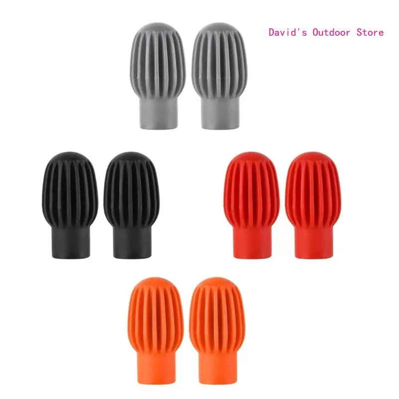 

Drum Sleeves Head Protective Mute Protector Caps for Drum Exercise X3UA