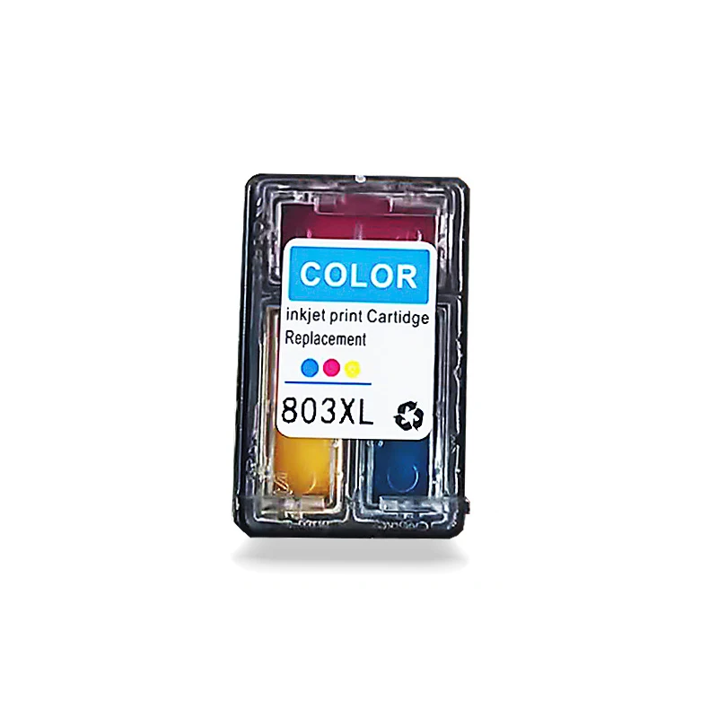 803XL 803 XL Unedible Refillable Ink Cartridge Compatible for HP803XL for HP 1110 1111 1112 2130 2131 2132 2620 2621 2622 2623