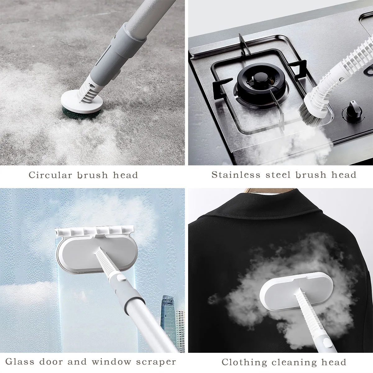 Steam Mop Multi-function Floor Cleaning Detachable Steam Cleaner For Hardwoods,Tiles,Carpet,Glass Cleaning