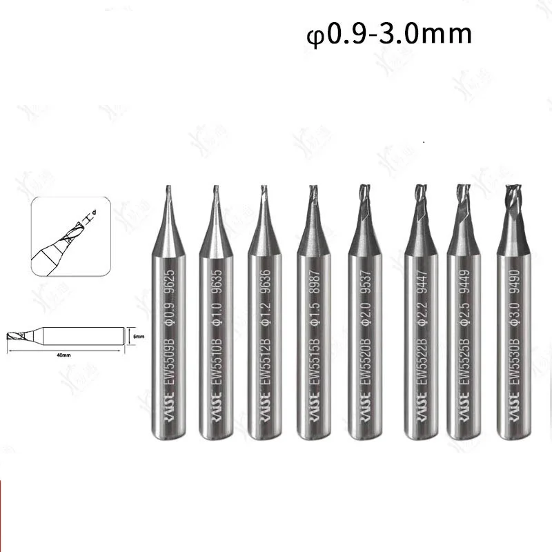 

Вертикальный Стальной фрезерный станок для автоматической резки ключей 2.0xD6x40 1,0 мм/1,2 мм/1,5 мм/2,0 мм/2,2 мм/2,5 мм/мм слесарный инструмент