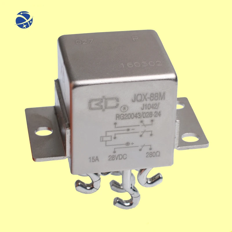 

JQX-88M coil dc 28V 11pin Balance hermetically sealed high power 3PDT 3 Form C relay