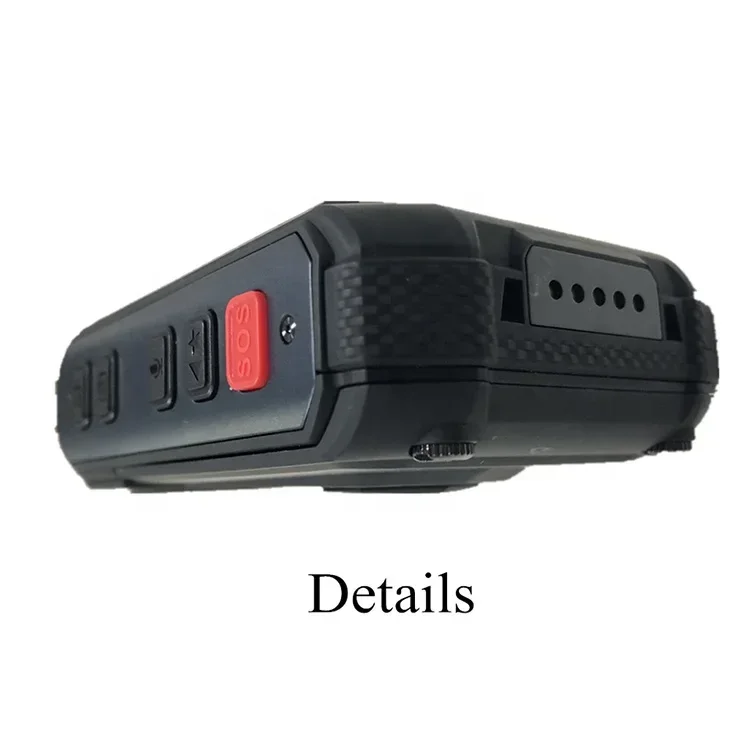Recoda M521  140 Degree IP68 4G  Body Worn Camera With Live Streaming Replaceable Battery