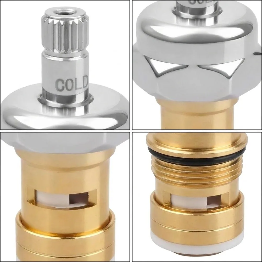 For Krowne-Compatible Stainless Steel Faucet Cartridge Kit for 21-308L and 21-309L Valves Used in Restaurant Pre-Rinse Faucets